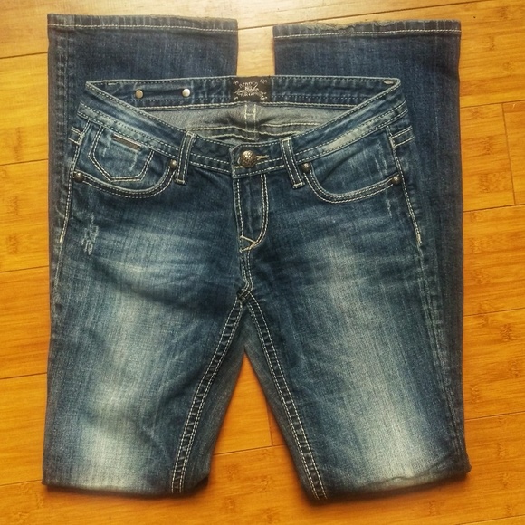 Rerock for Express Denim - Rerock Low Rise Bootcut Jeans